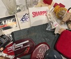 Vintage Junk Drawer Lot   Collectibles   Advertising   Pins   Coins   Golf Tees