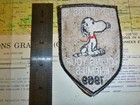 Snoopy Patch - 1969 - Happiness Is Loving Your Enemies - Vietnam War - Xxxx S