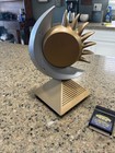 Vintage Spartus Talking Horoscope Clock Model 1793 Sun Moon Buffy Prop Complete