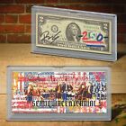 Usa 250th Anniversary 1776-2026 Rency Hand Signed Us  2 Bill Money   Dreams   76