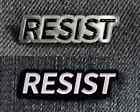 Resist Pin   Enamel Lapel Pin   Anti-trump Resistance   Progressive Activist Pin