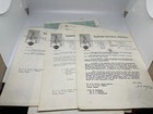 Illinois Central System Railroad Paper And Letter Lot Of 16 Pieces Collectible 