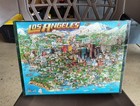 1988 Buffalo Jigsaw Puzzle City Los Angeles 504 Pieces Sealed Cityscape Vintage