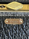 Vintage Emdee Schell  top Grain Cowhide  Leather Doctor Bag Black