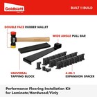 Goldblatt Laminate Flooring Tools  Professional Wood Lvp Installation Black