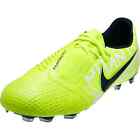 Nike Phantom Venom Elite Fg Kids Soccer Cleats Ao0401-717 Volt Yellow Size 6y