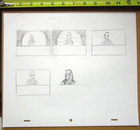 1990 Simpsons Homer Fox Walt Disney Original Production Cel Storyboard Drawing
