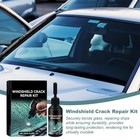 Diy Windshield Repair Kit Auto Glass Resin Fix Car Chip Crack Rock Damage