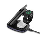 New 3 In 1 Wireless Charger Charging Dock Stand For Iphones Airpods Iwatch 15w