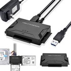 External Hard Drive Adapter Kit Usb 3 0 To Ide   Sata Converter 2 5  3 5  Cable