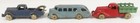 3 Antique Hubley Cast Iron Truck Bus