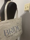 Bride To Be White Canvas Bag  91 