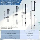 Electric Gravel Cleaner Aquarium Fish Tank Automatic Siphon Vacuum Water Change