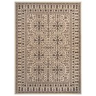 Rugshop Indoor Area Rug Botanical Medallion Design Non-slip Living Room Bedroom