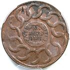1787 N 13-x R-3 Pcgs Ms 62 Bn Pointed Rays Fugio Cent Colonial Copper Coin