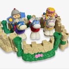 Fisher Price Little People Lil Kingdom Castle Set Knight Horses Princess 2003