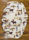 Sweet Jojo Designs Crib Bedding Set Western Brown red Cowboy