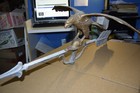 Vintage  33  Aluminum  Majestic Eagle Weathervane Top With Nice Patina