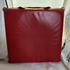 Wendy s Emblem Fast Food Red Yellow Stadium Seat Pillow Vintage