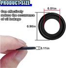 10x M14 Oil Drain Plug Gasket Rubber Seal Washer For Ford Lincoln Mercury New