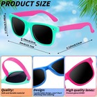 144 Pack Kids Sunglasses Party Favors 16 Colors Neon Shades