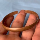 Ancient Celtic Bronze Bracelet With Open Terminals 800-600 B c 