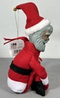 Santa Knee Hugger Retro Mr Christmas Vintage Style 50s Black Red 2024