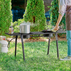 Double Burner Propane Gas Outdoor Deep Fryer Camping Stove Grill Lp Stove Range 