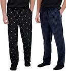 Nautica Men s 2 Pack Fleece Lounge Sleepwear Pajama Pants