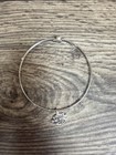 Harley Davidson Charm Bangle Bracelet Adjustable Stainless Steel Womens Motorcyc