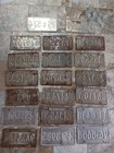 20 Indiana License Plate Lot For Collecting Decorating Man Cave 
