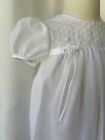 Infant Baby Christening Baptism Gown Size 12 Months  read 