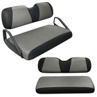 Golf Cart Seat Rear   Front Seat Ezgo Txt Rxv Club Car Ds 2000-up Grey   Black