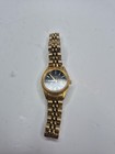 Women   s Vintage Pulsar Watch Gold   Silver Tone Day Date V783-0030 New Battery