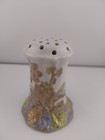 Beautiful Vintage Nippon Hand Painted Hat Pin Holder - Exc Cond