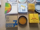 Camera Lens Filter Lot 20 Unused Tiffen Kodak Vtg New Old Stock In Cases Nos 