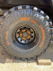 27mm X 25 Universal Orange Wheel Nut Indicator Land Rover Ect