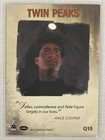 2018 Rittenhouse Archives Twin Peaks Quotable Q15 Rewards Redemption Card