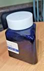 Parker Pen Vintage Cobalt Blue Diamond Shape 2 Oz Ink Bottle W Label