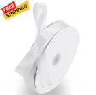 Ksright 7 8 Inch Double Faced White Satin Ribbon X 25 Yards  