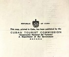 Vintage 1940 Panoramic Map Of Havana  Cuba - Excellent Condition