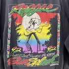 Vtg 1992 Reggae Sunsplash 15th Ann World Tour Concert Sweatshirt Lg Bob Marley