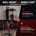 Model 764 Heavy Duty Mobile Cart For Branick 7600 7400 Strut Spring Compressor