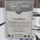 Upper Deck 2025-26 Sp Authentic Sign Of The Times Bernie Nicholls Auto Sott-ni