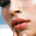 Implant Grade Titanium 5 16  Clip On Nose Hoop 20g 18g 16g 5 16  Body Piercing 