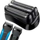 2 Pack 21b Series 3 Replacement Electric Shaver Head Cassette Foil Razor Parts