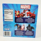 Pez Candy Dispenser Marvel Iron Man Captain America Black Panther Spider-man