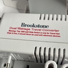 Brookstone Dual Wattage Travel Converter W  International Plug Adapters