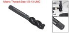 Spiral Flute Thread Tap 1 2-13 Unc Machine Taps Hss Nitrided Coated