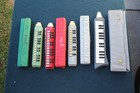 Rare Hohner Melodica 4-pack Collection  Piano  Alto  Soprano    Student